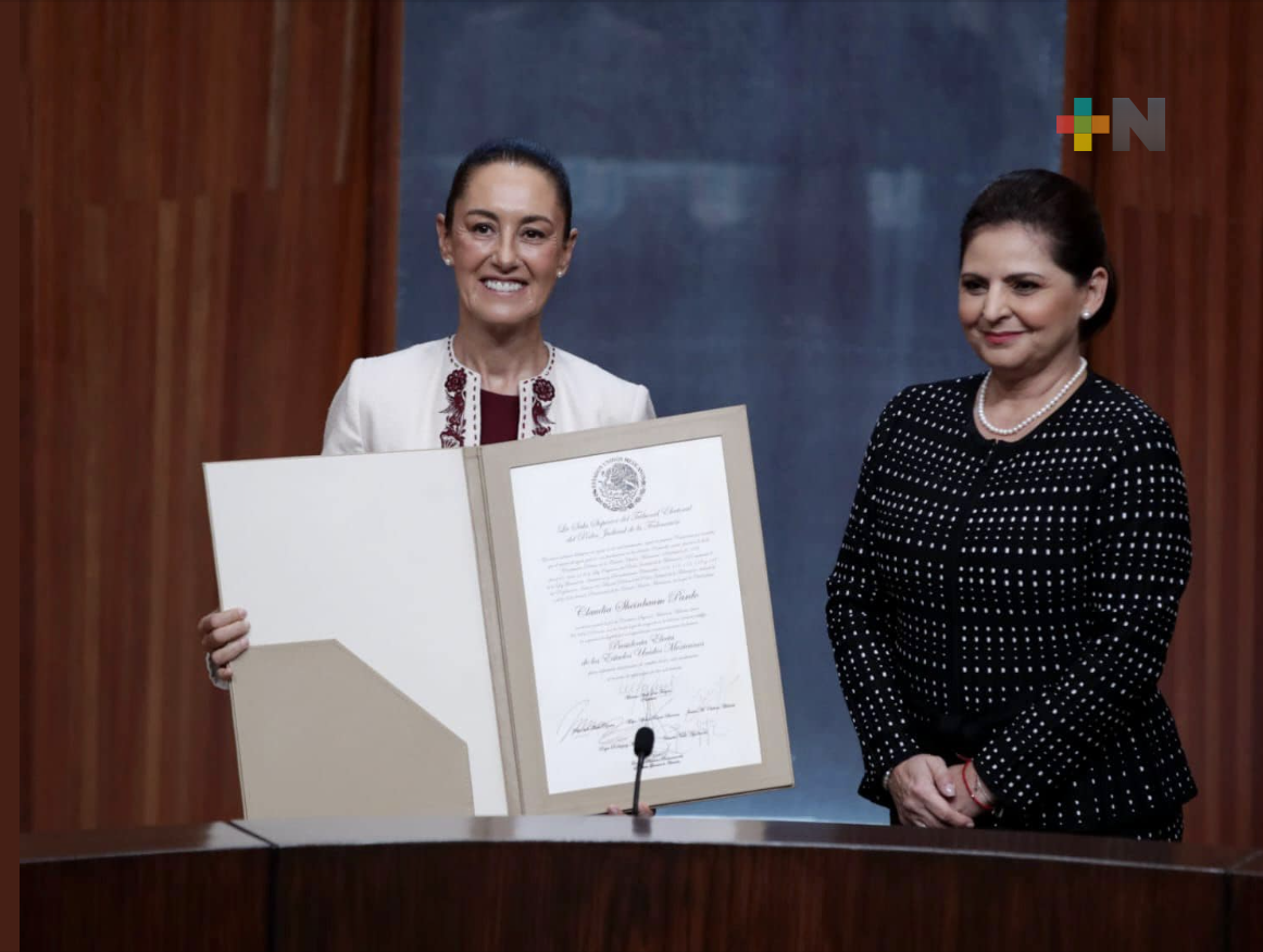 Claudia Sheinbaum es presidenta electa de México, el TEPJF le entrega constancia